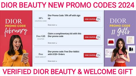 dior code deutschland|dior promo code no minimum.